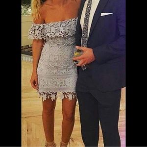 ASTR the label off the shoulder dress!